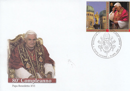 Vaticano (2007) - 80° Compleanno Di Benedetto XVI - Oblitérés