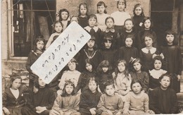 MARMANDE - Une Classe De Filles Du Certificat D'Etudes En 1918      ( Carte Photo ) - Marmande