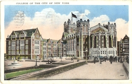 CPA DE NEW YORK  (ETATS-UNIS)  COLLEGE OF THE CITY OF NEW YORK - Enseignement, Écoles Et Universités