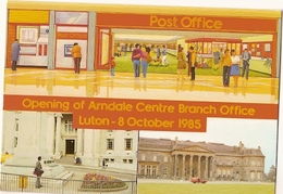 England & Circulated, Opening Of Arndale Centre Branch Office, Luton 1985 (10) - Other & Unclassified