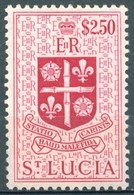 Sainte Lucie - 1953/1954 - Yt 167 - Série Courante - Elizabeth II - * Charnière - St.Lucia (...-1978)