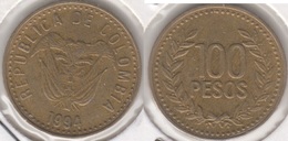 Colombia 100 Pesos 1994 KM#285.2 - Used - Kolumbien