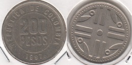 Colombia 200 Pesos 1997 KM#287- Used - Kolumbien