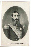 Portrait De Leopold II Lors De Son Avènement - 2 Scans - Royal Families