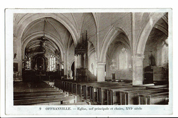 CPA - Carte Postale -FRANCE-Offranville Nef Principale De  Son Eglise  1931 VM193 - Offranville