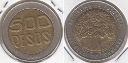Colombia 500 Pesos 2002 KM#286 - Used - Colombia