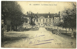 ACHEUX Le Château Ed. Bouchez 13, Envoi 1915 - Acheux En Amienois