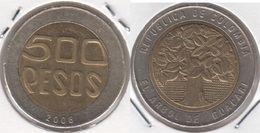 Colombia 500 Pesos 2008 KM#286 - Used - Kolumbien