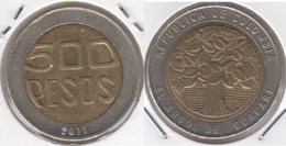 Colombia 500 Pesos 2011 KM#286 - Used - Kolumbien