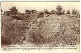 BEUVRAIGNES Les Mines Sinistres Et Profondes Excavations 1916 &17 Par Explosifs Sous L'ennemi Par Galeries. - Beuvraignes