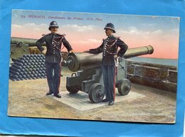MONACO-Carabiniers Du Prince--près Du Canon Et Boulets-N° 174 édition ND A Voyagé En 1914 - Le Terrazze
