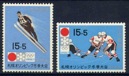 Olympic Winter Games 1972, Sapporo - Japan 1971-  Set MNH** - Winter 1972: Sapporo