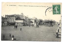 LIBOURNE - Place Et Statue Decazes Et Allées De Tourny - Libourne