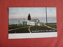 Point Judith   Light House Narragansett Pier - Rhode Island  Ref 3151- - Other & Unclassified