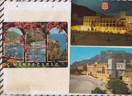 9AL194 Lot De 5 Cartes MONACO PALAIS GARDES 2 SCAN - Collections & Lots