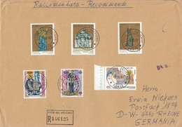 Vaticano - 1992 - Raccomandata Per L'estero - Cartas & Documentos