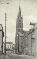 Heyst L'église En 1911 - Heist