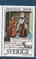 Timbres Neufs ** De Suède  N° 1794 Yt, émission Commune France-suède, Miniature "roman De La Rose, Copiste, Manuscrit - Unused Stamps