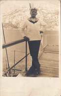 Orig.Fotokarte Eines Marinesoldaten S.M.S. KAISER FRANZ JOSEF MARINE FELDPOST Gel.1916 Von POLA Nach Wien XIII - 1914-18