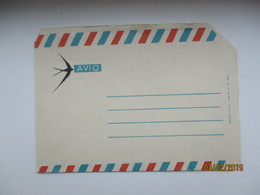 RARE! USSR ESTONIA 1966 AIR MAIL AVIO FOLDED COVER  TALLINN KAUBAMAJA , SWALLOW ,0 - Lettres & Documents