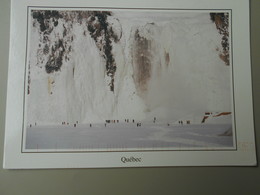 CANADA VILLE DE QUEBEC PARC DES  CHUTES  MONTMORENCY EN HIVER - Montmorency Falls