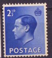 Grande Bretagne - Great Britain - Großbritannien 1936 Y&T N°208 - Michel N°196 *** - 2,5p Edouard VIII - Nuovi
