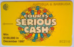 186CATA Courts Serious Cash EC$10 - Antigua Et Barbuda