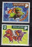 Singapore 2002 Chinese New Year - Year Of The Horse. MNH - Singapore (1959-...)
