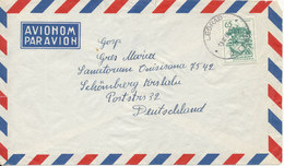 Yugoslavia Air Mail Cover Sent To Germany Legrad 13-3-1965 Single Franked - Aéreo