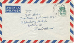 Yugoslavia Air Mail Cover Sent To Germany Legrad 13-3-1965 Single Franked - Luchtpost