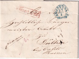 PAYS-BAS 1844 LETTRE DE AMSTERDAM - ...-1852 Vorläufer