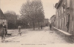 Delcampe - Isère : CHANAS : Grande Place - Chanas
