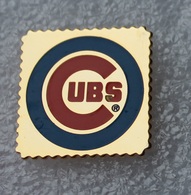 Pin's Baseball Cubs De Chicago . 23X23 Mm . Superbe - Baseball