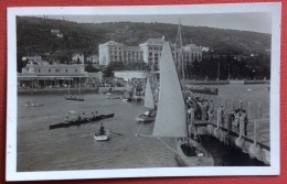 PORTOROSE ISTRIA GARE DI CANOTAGGIO VIAGGIATA NEL 1928 - ED. E.BARTOLOMEI - PIRANO - Aviron