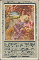 Ansichtskarten: Motive / Thematics: WELTAUSSTELLUNGEN / 1913 GENT, Kleine Partie Mit Knapp 100 Histo - Sonstige & Ohne Zuordnung