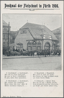 Ansichtskarten: Bayern: FÜRTH (alte PLZ 8510), Sehenswerte Partie Mit 16 Historischen Ansichtskarten - Autres & Non Classés
