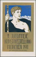 Ansichtskarten: Bayern: MÜNCHEN, Ausstellungs- Und Ereigniskarten Aus Dem Jahr 1911, Eine Kleine Zus - Autres & Non Classés