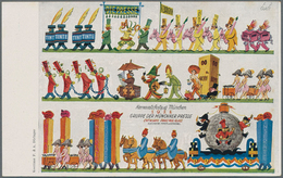 Ansichtskarten: Bayern: MÜNCHEN, Ausstellungs- Und Ereigniskarten Aus Dem Jahr 1928, Eine Interessan - Autres & Non Classés