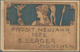 Ansichtskarten: Bayern: MÜNCHEN, Ausstellungs- Und Ereigniskarten Aus Den Jahren 1902 Und 1903, Reiz - Other & Unclassified
