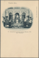 Ansichtskarten: Bayern: MÜNCHEN, Kleines Lot Von 7 Ausstellungskarten Der VII. Internationalen Kunst - Other & Unclassified