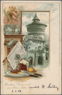 Ansichtskarten: Bayern: NÜRNBERG (8500): 1900/1930 Ca., Stadtmauer & Stadttore, Sammlung Von Ca. 100 - Autres & Non Classés