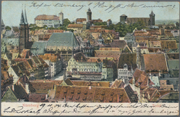 Ansichtskarten: Bayern: NÜRNBERG (8500): 1900/1935 Ca., Gesamtansichten & Kirchen, Sammlung Von Ca. - Sonstige & Ohne Zuordnung