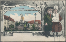 Ansichtskarten: Bayern: OBERFRANKEN (alte PLZ 86), Bamberg, Lichtenfels, Coburg, Kronach, Kulmbach U - Autres & Non Classés