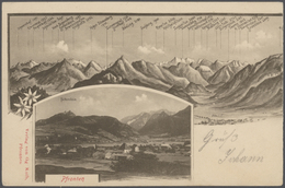 Ansichtskarten: Bayern: PFRONTEN Allgäu (alte PLZ 8962) Mit U.a. Falkenstein, Steinach, Berg, Kruzeg - Autres & Non Classés