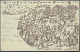 Ansichtskarten: Berlin: AUSSTELLUNGEN Und EREIGNISSE Ab 1896 , 36 Historische Ansichtskarten Und Ein - Other & Unclassified