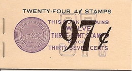 UNITED STATES (USA), 1958, Booklet 106, 97c, Michel 0-63a - 2. 1941-80