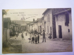 GP 2019 - 18  MILLERY  (Meurthe-et-Moselle)  :  Intérieur Du Village  -  Belle Animation   1904   XXXX - Nancy