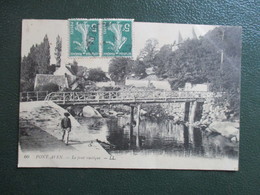 CPA 29 PONT AVEN LE PONT RUSTIQUE - Pont Aven