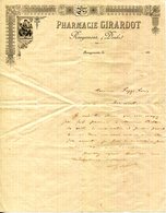 25.DOUBS.ROUGEMONT.PHARMACIE GIRARDOT. - Chemist's (drugstore) & Perfumery