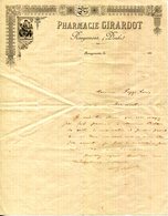 25.DOUBS.ROUGEMONT.PHARMACIE GIRARDOT. - Droguerie & Parfumerie